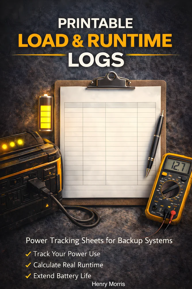Printable load and runtime logs